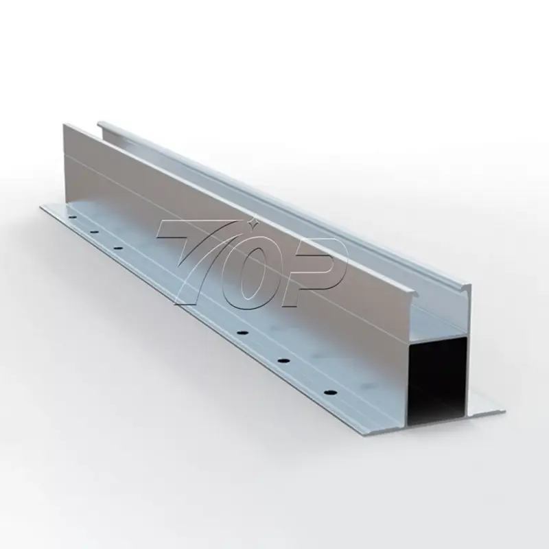 „Minirail“ sistema, skirta trapecijos metaliniam stogui