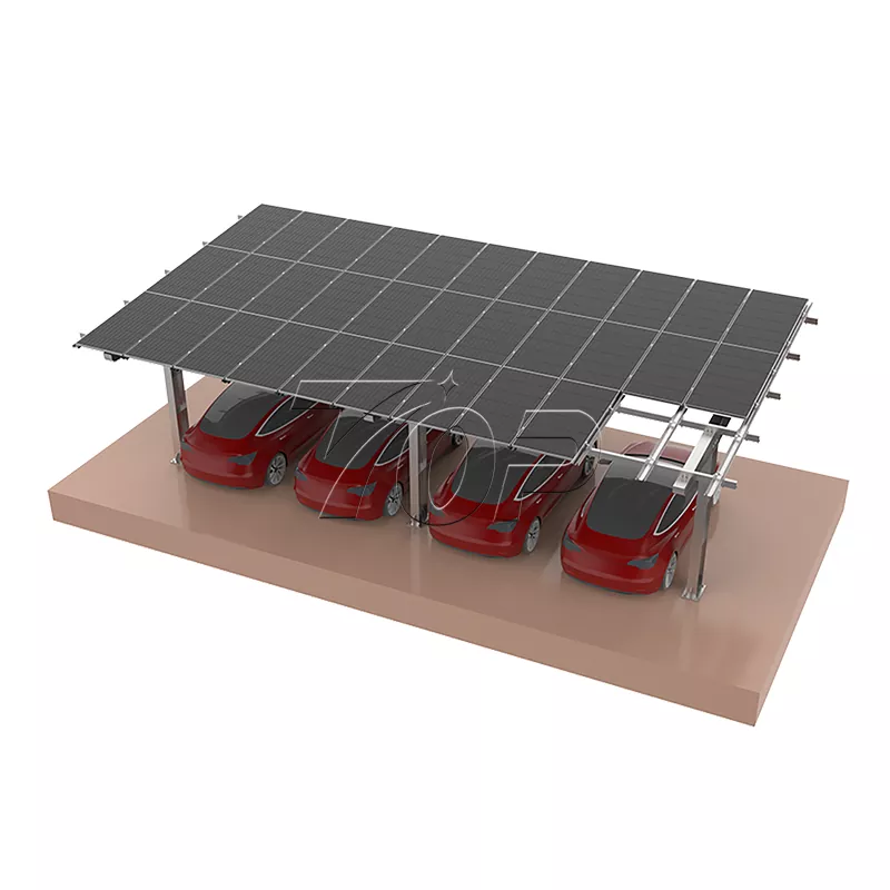 Saulės PV automobilių stovėjimo aikštelė